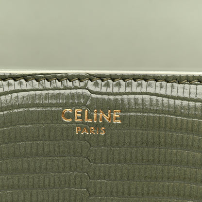 Celine Lizard Teen Triomphe Golden Khak 6 of 14