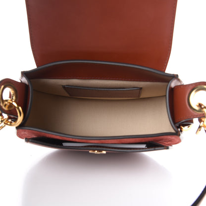 Chloe Calfskin Small Tess Bag Sepia Brown 5 of 9