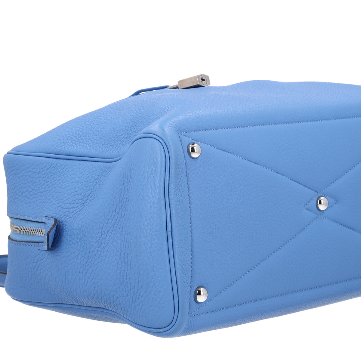 Hermes Taurillon Clemence Victoria II 35 Bleu Paradis 9 of 10