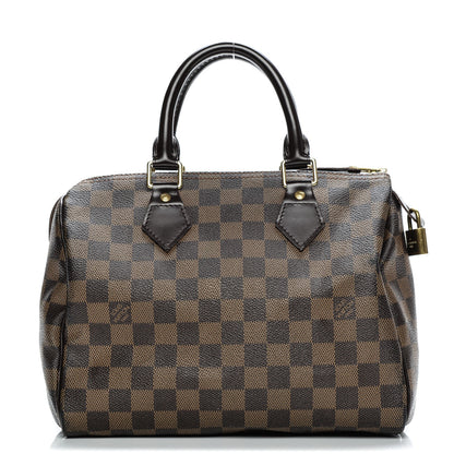Louis Vuitton Damier Ebene Speedy 25 1 of 8