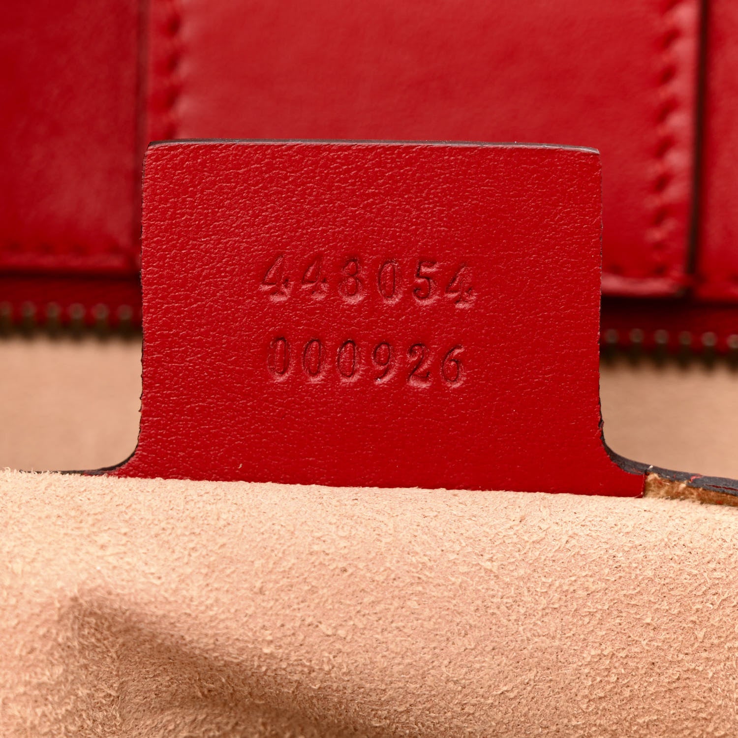 Gucci Calfskin Matelasse Small GG Marmont Tote Hibiscus Red 7 of 12