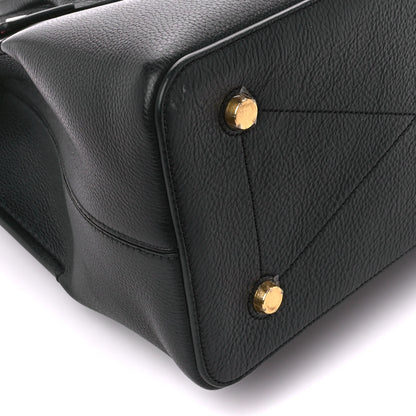 Mulberry Small Classic Grain Calfskin Seaton Black 8 of 11