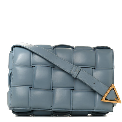 Bottega Veneta Nappa Maxi Intreccio Padded Cassette Crossbody Bag Ice 1 of 11