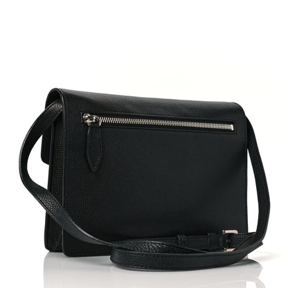 Burberry Derby Calfskin Vintage Check Small Macken Crossbody Bag Black 3 of 9