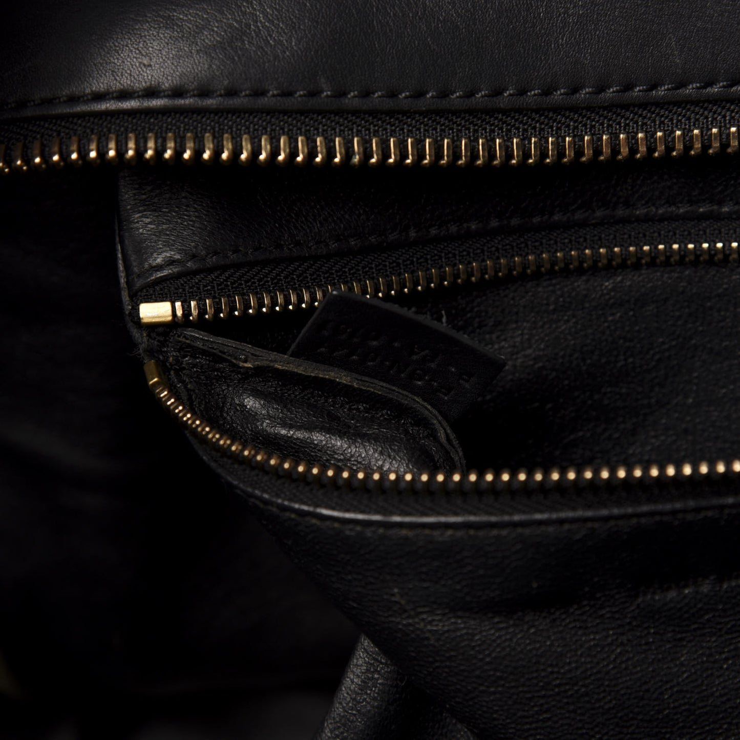 Smooth Calfskin Mini Luggage Black