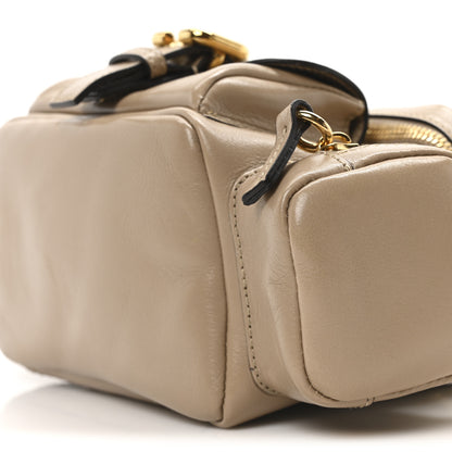 Chloe Shiny Buffalo Small Double Carry Camera Bag Brown 10 of 10