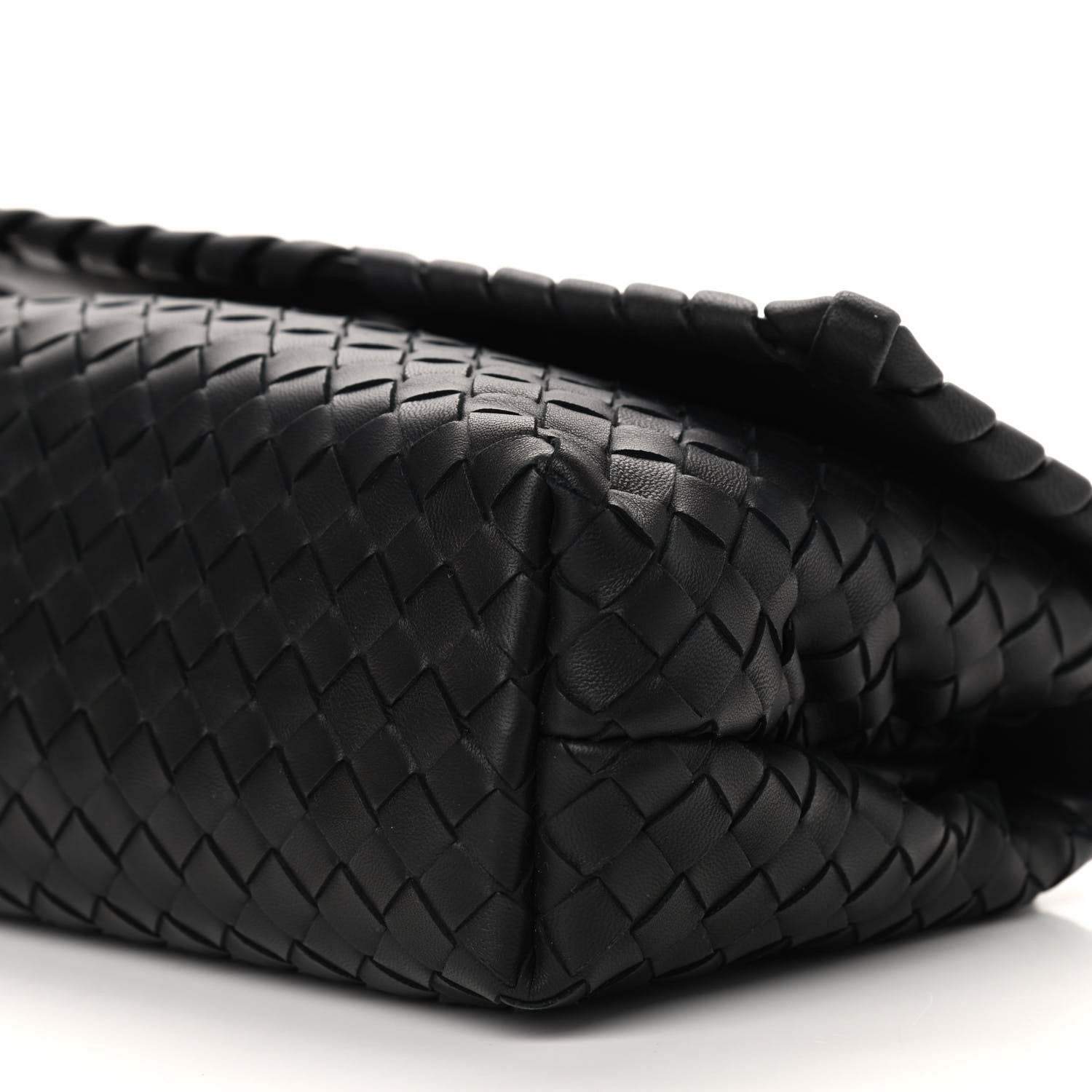 Bottega Veneta Nappa Intrecciato Baby Olimpia Shoulder Bag Black 11 of 11