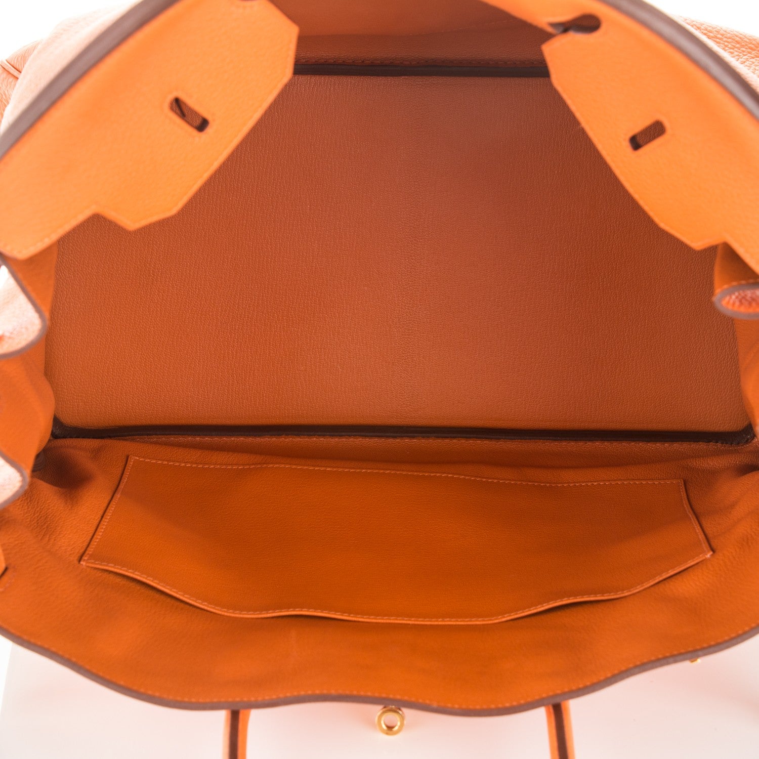Hermes Togo Birkin 40 Orange 5 of 23