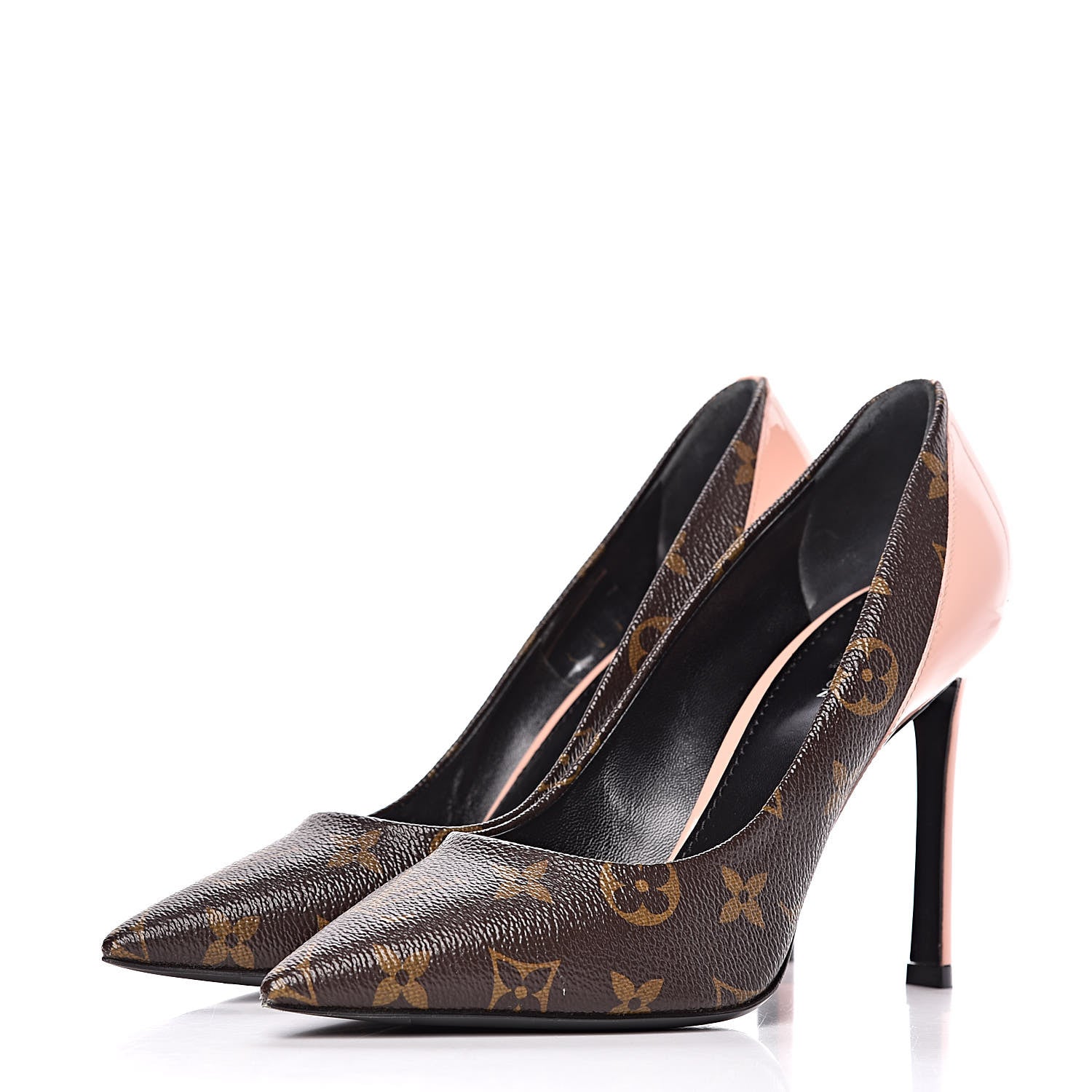Louis Vuitton Monogram Cherie Pumps 38 Rose Clair 3 of 10