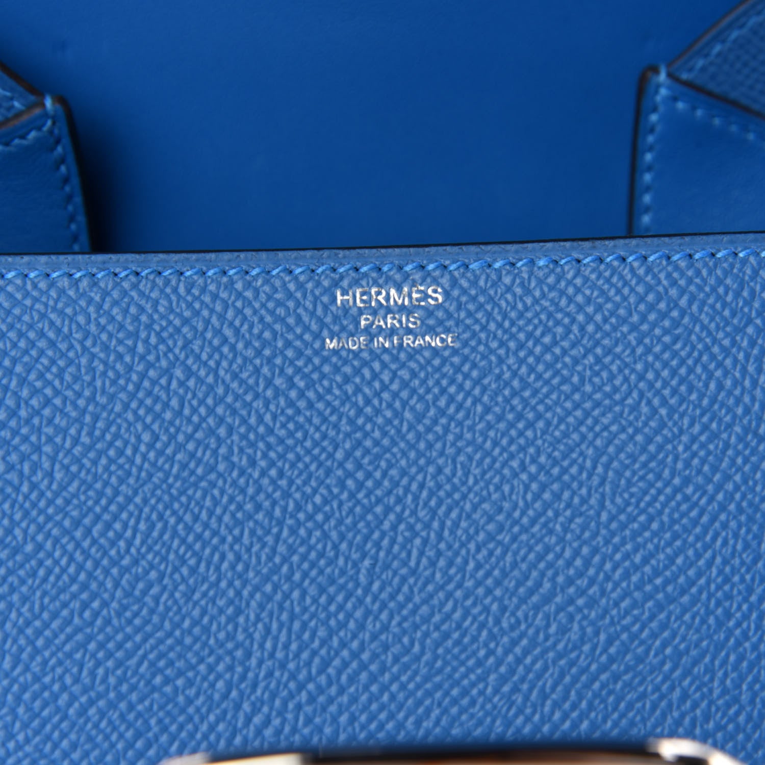 Hermes Epsom Mini Della Cavalleria Bleu Zanzibar 6 of 10