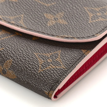 Louis Vuitton Monogram Bloom Flower Emilie Wallet Fuchsia 9 of 9