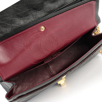 Chanel Aged Calfskin Quilted 2.55 Reissue 226 Flap Black 5 of 7