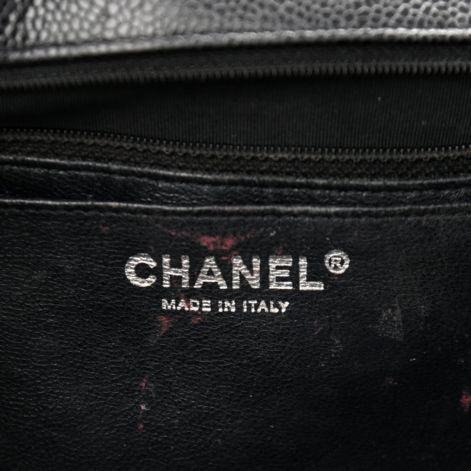 Chanel Caviar Quilted Jumbo Single Flap Black 6 of 20