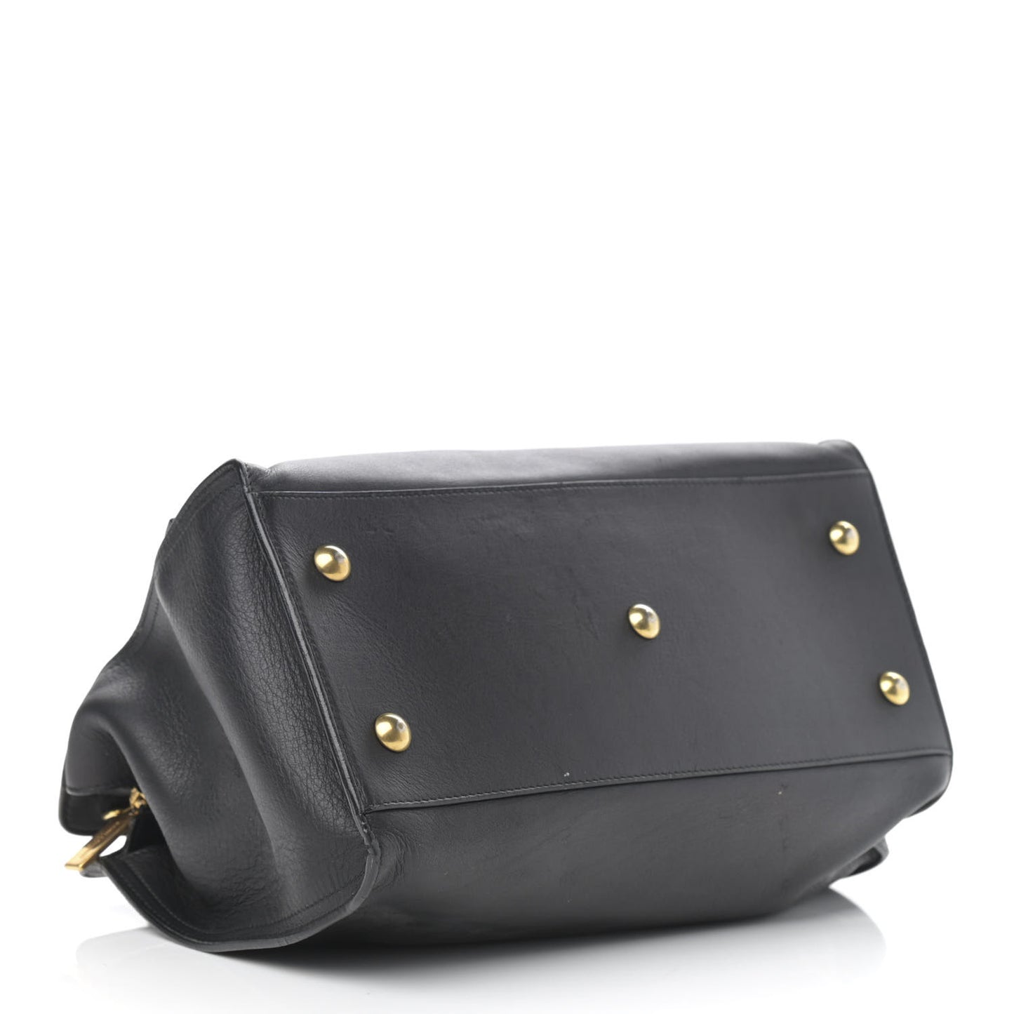 Calfskin Small Classic Y Cabas Black