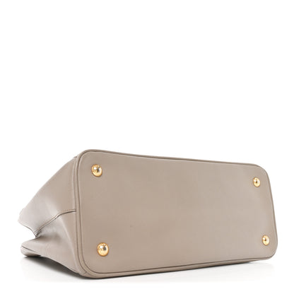 Prada Saffiano Lux Small Tote Argilla 4 of 9