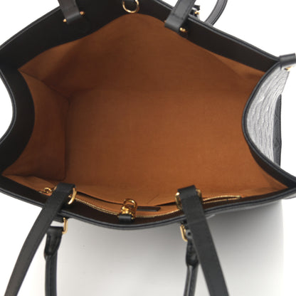 Louis Vuitton Empreinte Monogram Giant Onthego MM Black 5 of 13