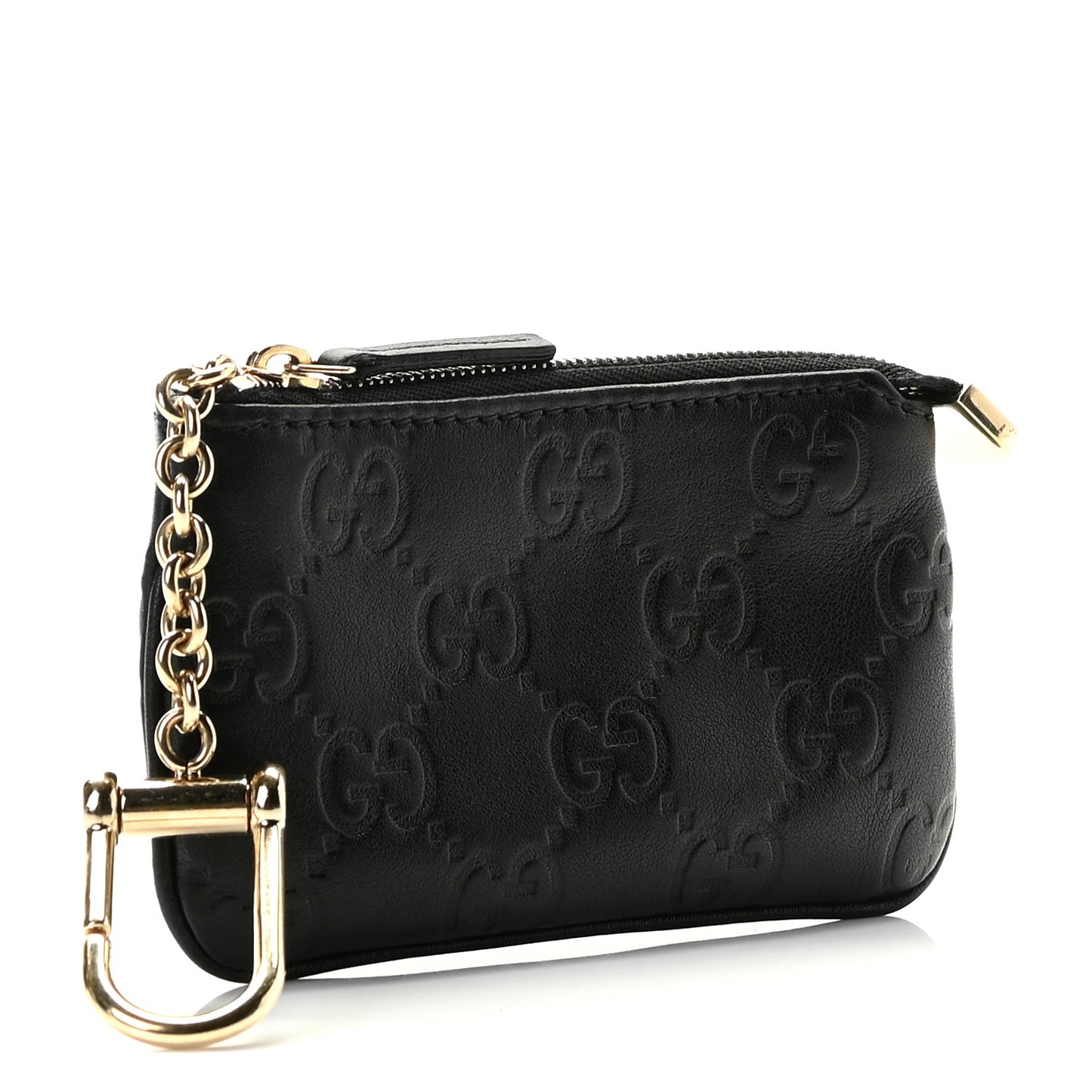 Guccissima Key Case Black