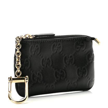 Gucci Guccissima Key Case Black 3 of 8