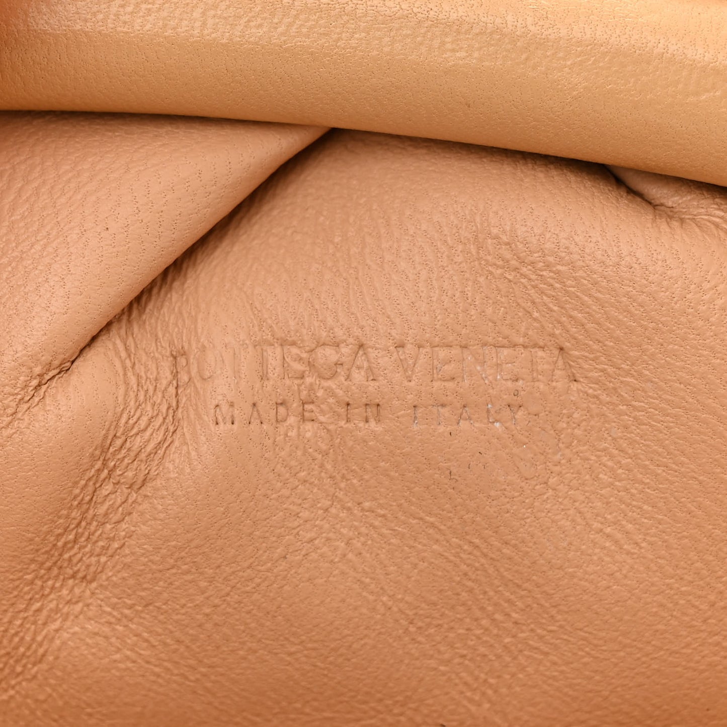 Nappa Intrecciato The Mini Pouch Almond