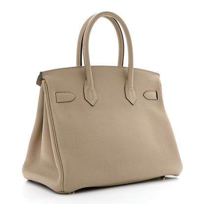 Hermes Togo Birkin 30 Gris Tourterelle 3 of 10
