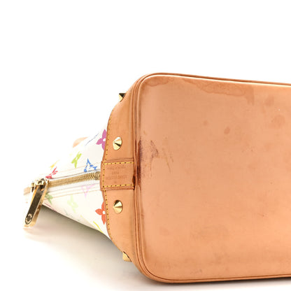 Louis Vuitton Monogram Multicolor Alma White 8 of 11