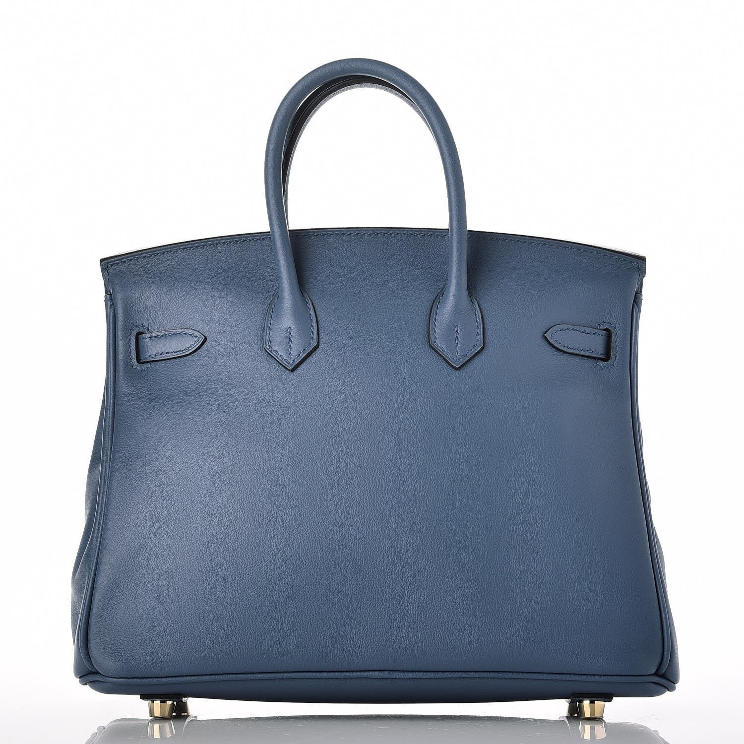 Hermes Swift Birkin 25 Bleu Agate 4 of 33