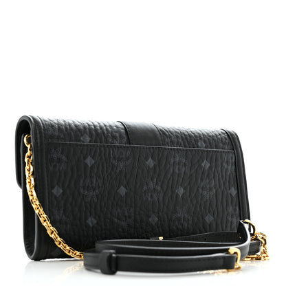 MCM Visetos Large Tracy Chain Wallet Black 3 of 12