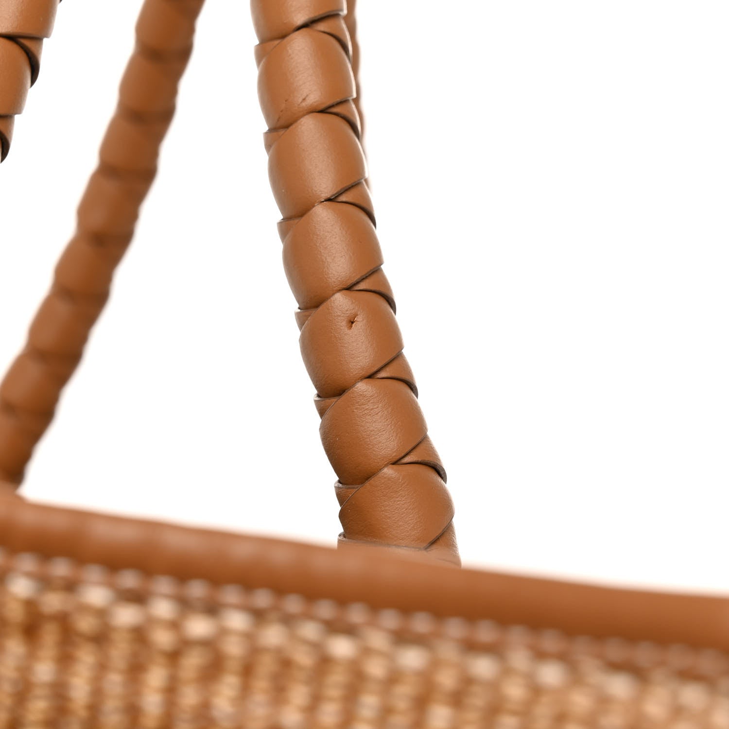 Burberry Raffia Calfskin Large Freya Tote Natural 11 of 11