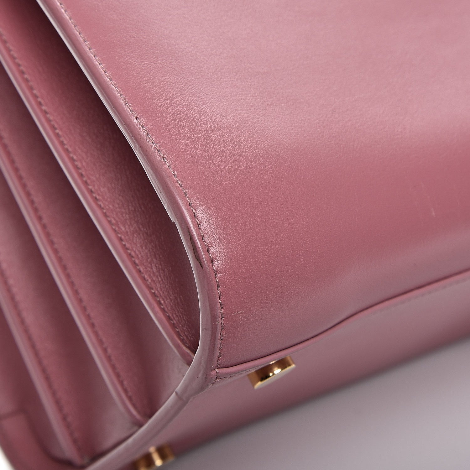 Saint Laurent Calfskin Small Sac De Jour Dark Rose 11 of 14