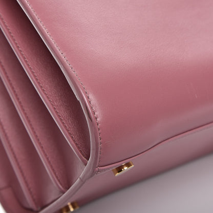 Saint Laurent Calfskin Small Sac De Jour Dark Rose 11 of 14