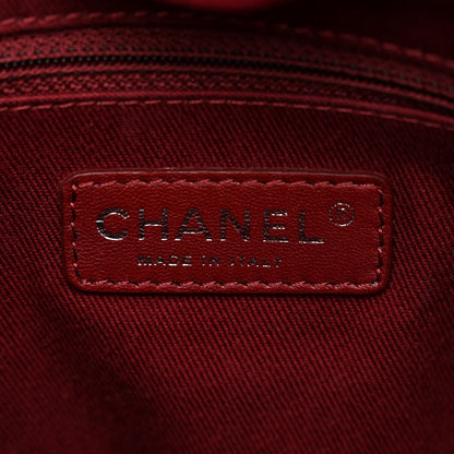 Chanel Canvas Mini Deauville Tote Red 6 of 10