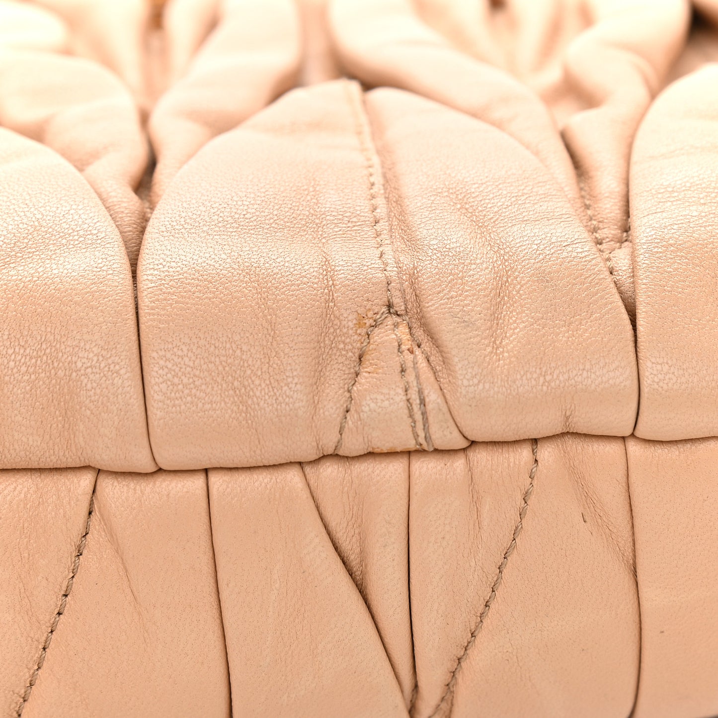 Nappa Matelasse Tote Cammeo