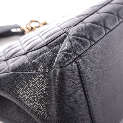 Chanel Caviar Quilted Grand Shopping Tote GST Black 11 of 12