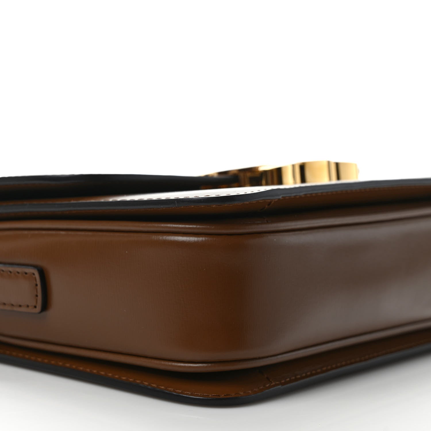 Celine Shiny Calfskin Teen Triomphe Tan 6 of 7