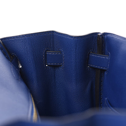 Hermes Swift Birkin 25 Bleu Saphir 14 of 30