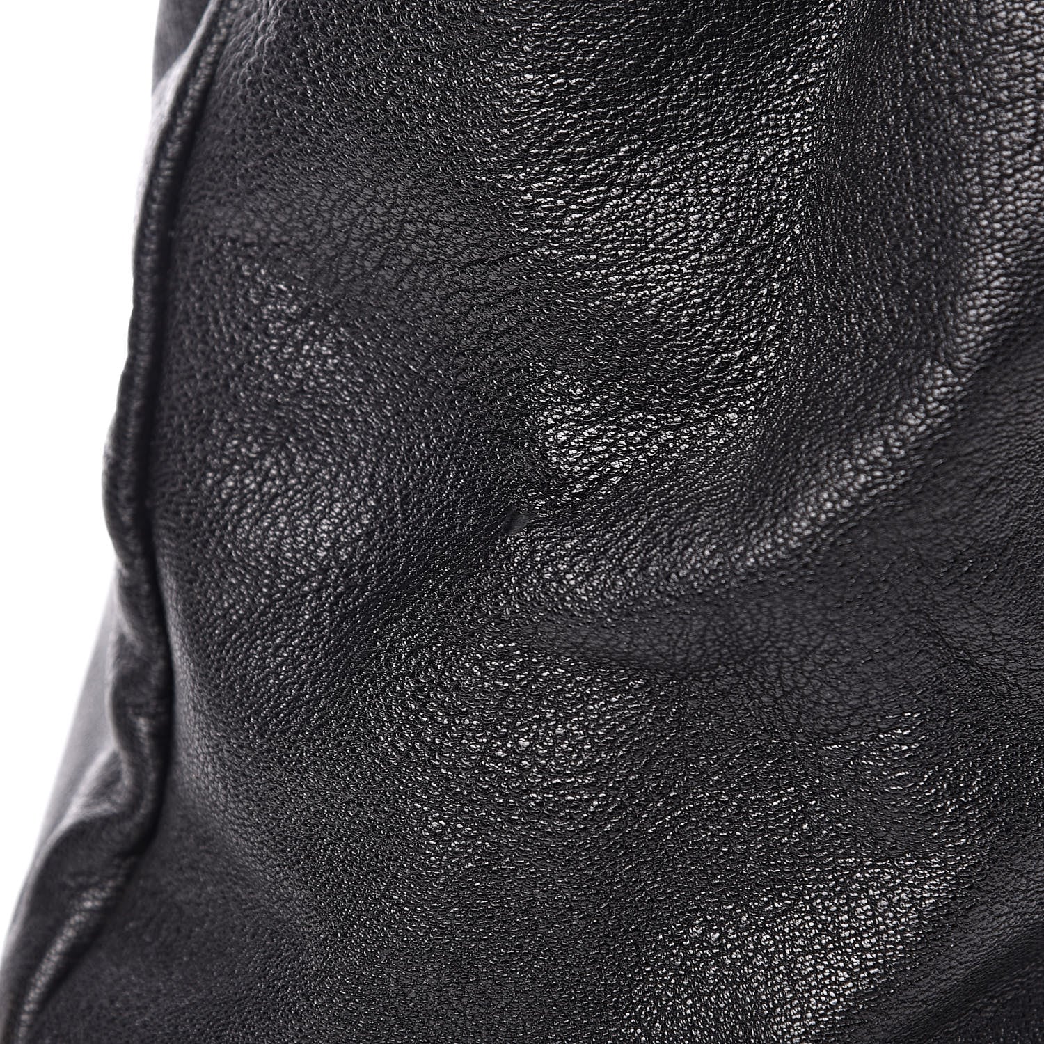 Fendi Goatskin Large Peekaboo Iconic Satchel Black 15 of 15