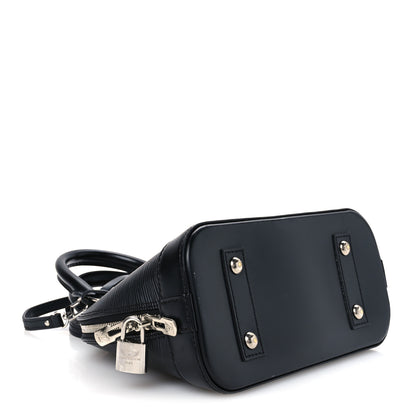 Louis Vuitton Epi Alma BB Black 4 of 11