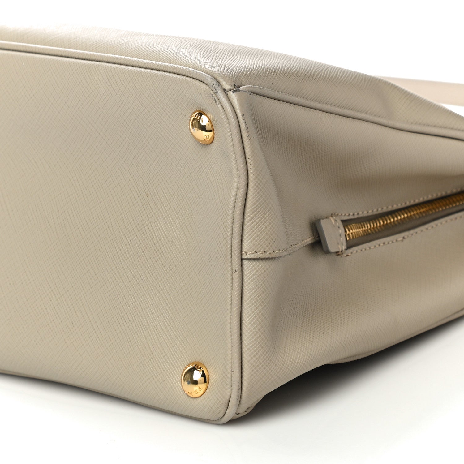Prada Saffiano Top Handle Tote Pomice 9 of 14