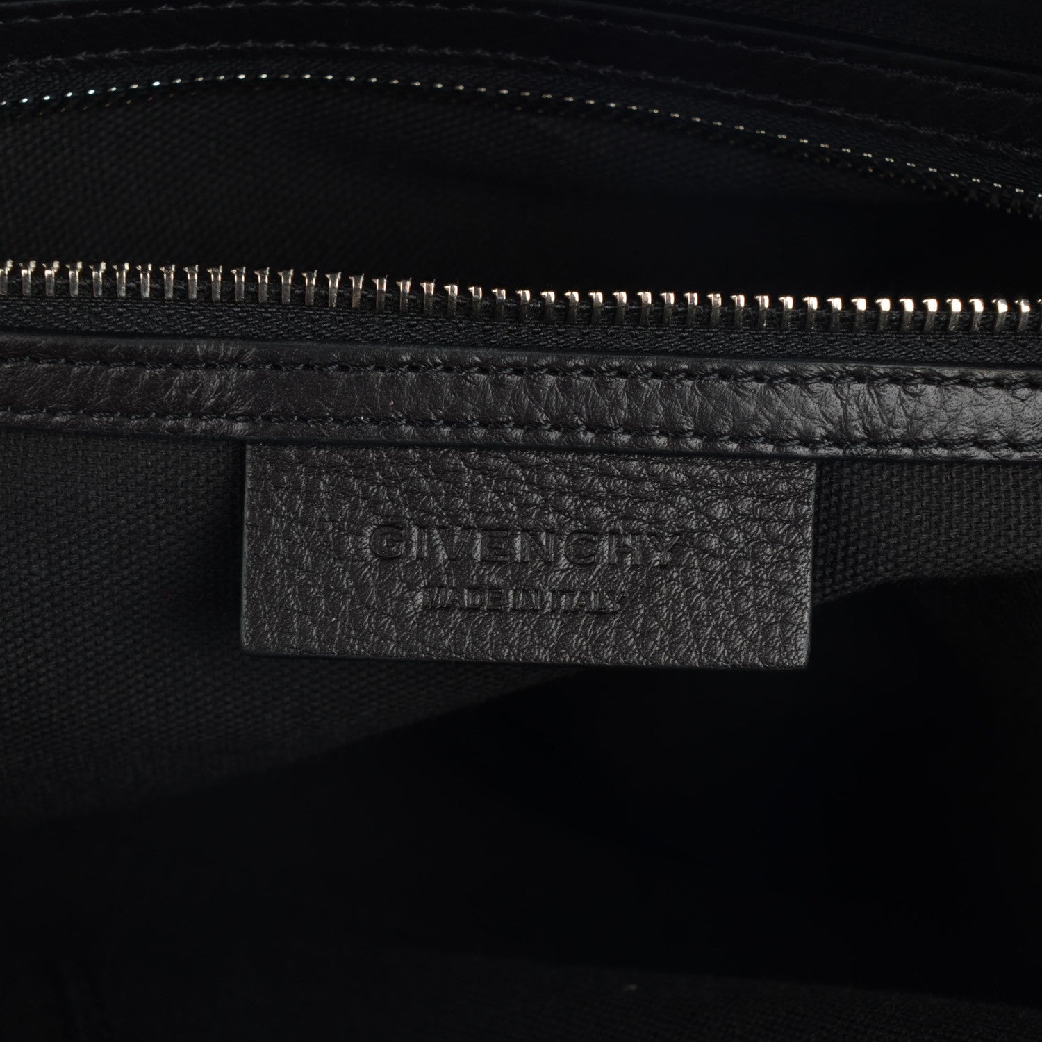 Givenchy Waxy Grained Calfskin Small Nightingale Black 6 of 9