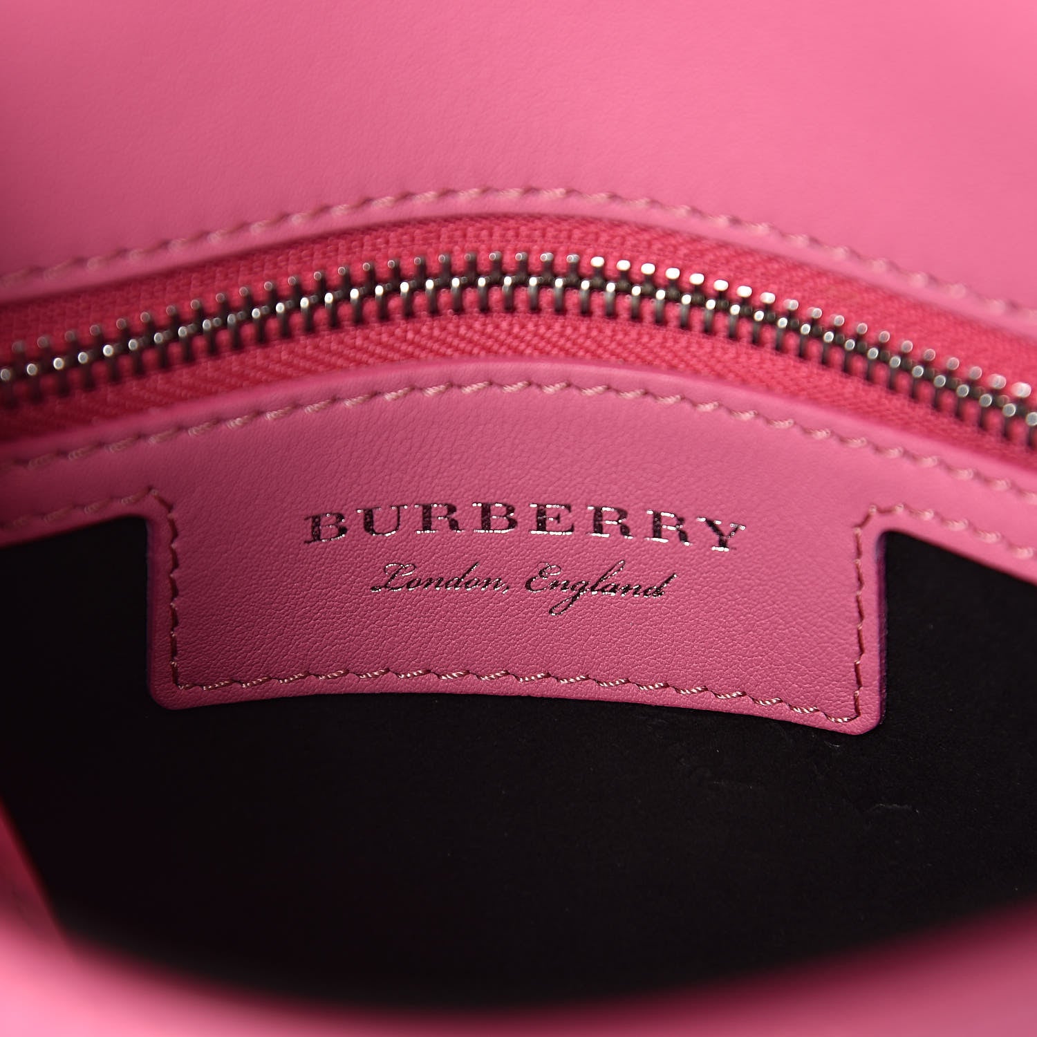 Burberry Trench Calfskin Small DK88 Top Handle Bag Rose Pink 6 of 20