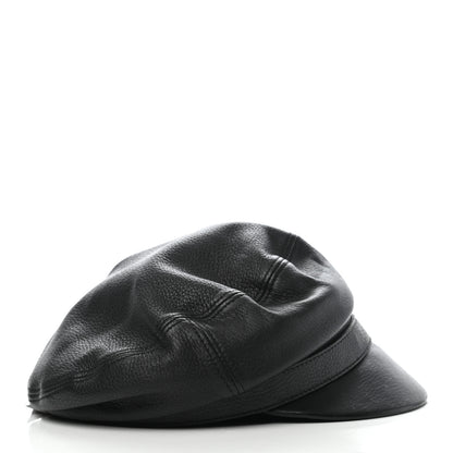 Gucci Calfskin Cellarius Hat S Black 5 of 15