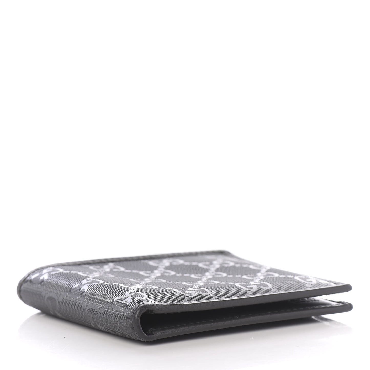 Imprime Monogram Bi-Fold Wallet Grey