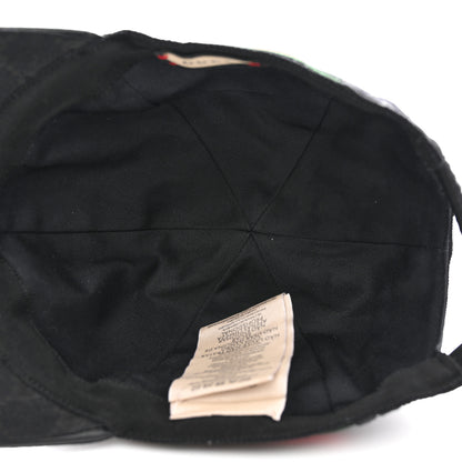 Gucci Monogram Web Baseball Hat M Black 7 of 10