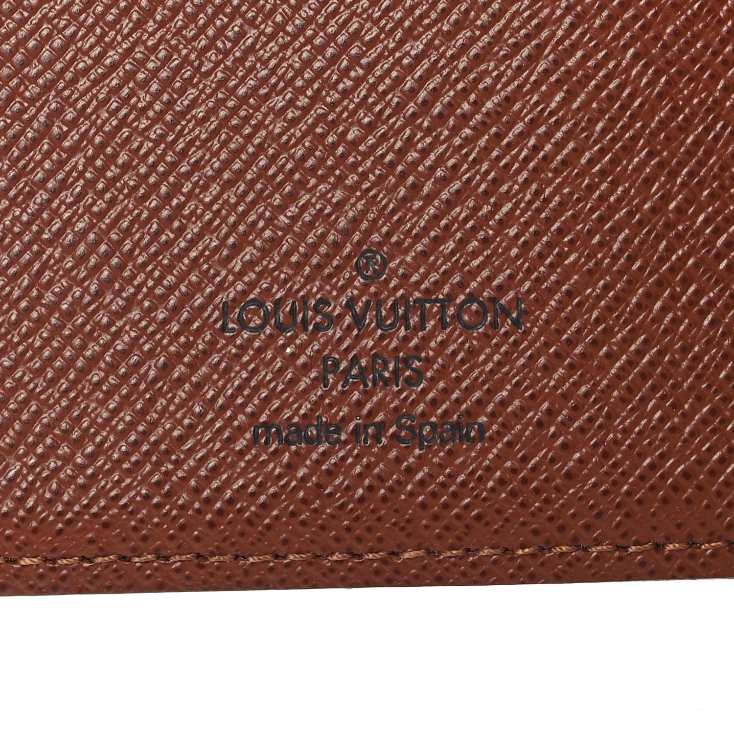 Louis Vuitton Monogram Simple Checkbook Holder Wallet Cover 6 of 8