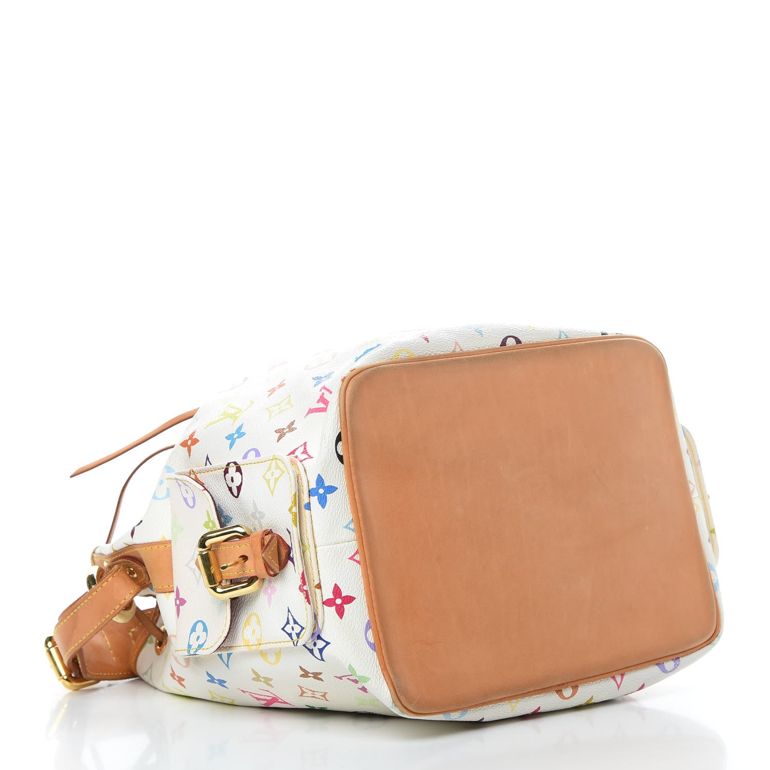 Louis Vuitton Monogram Multicolor Petit Noe White 4 of 13