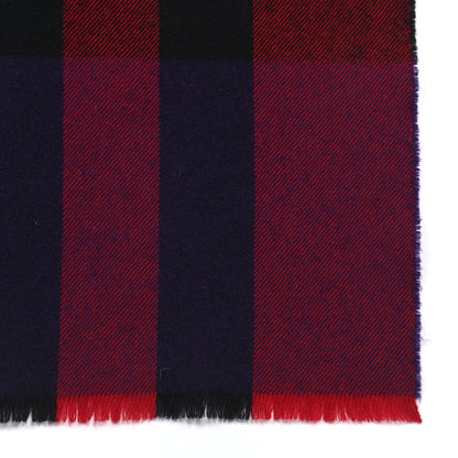Burberry Wool Cashmere Giant Exploded Check Fringe Scarf 3 of 4