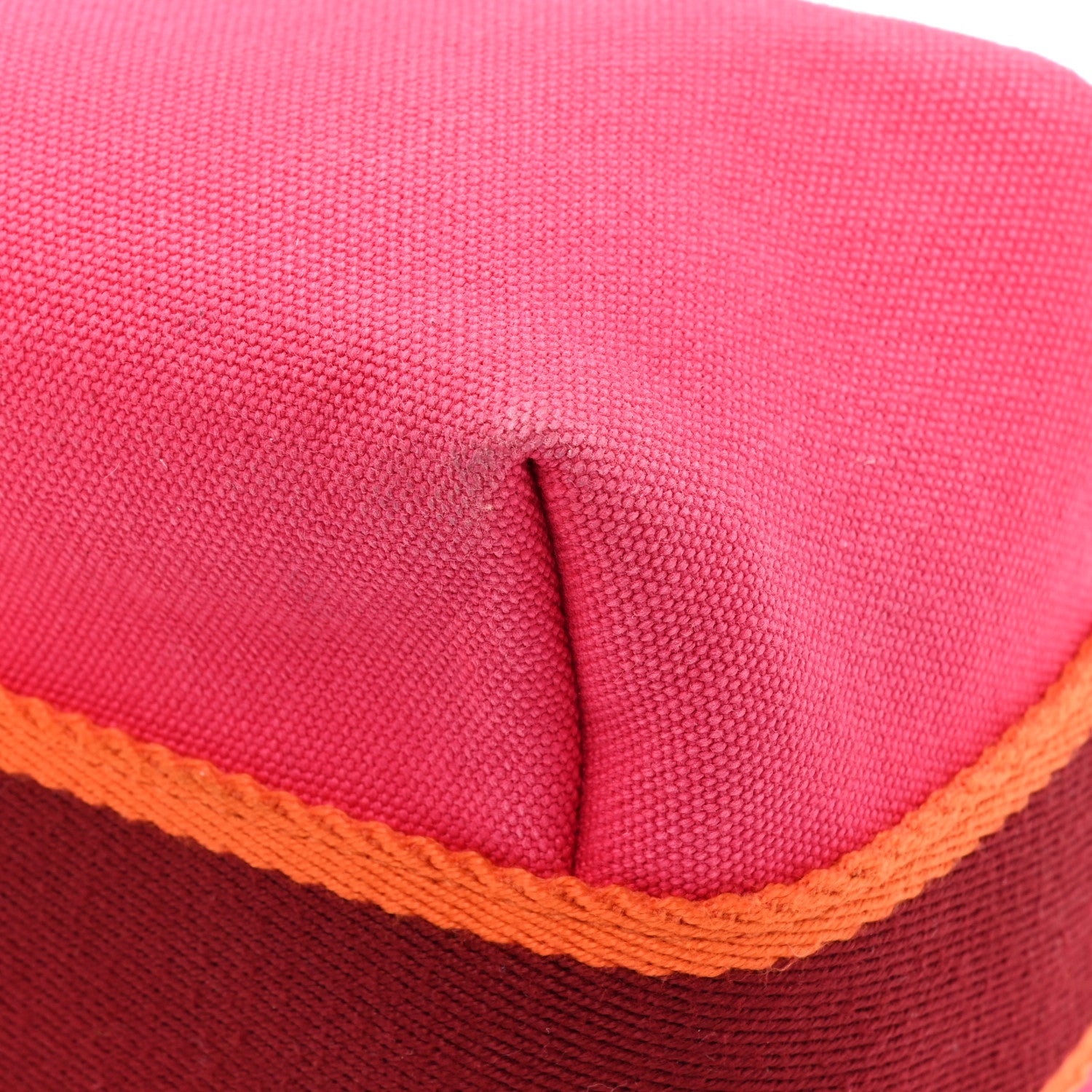 Hermes Canvas Small Bride-A-Brac Pouch Hibiscus 10 of 14