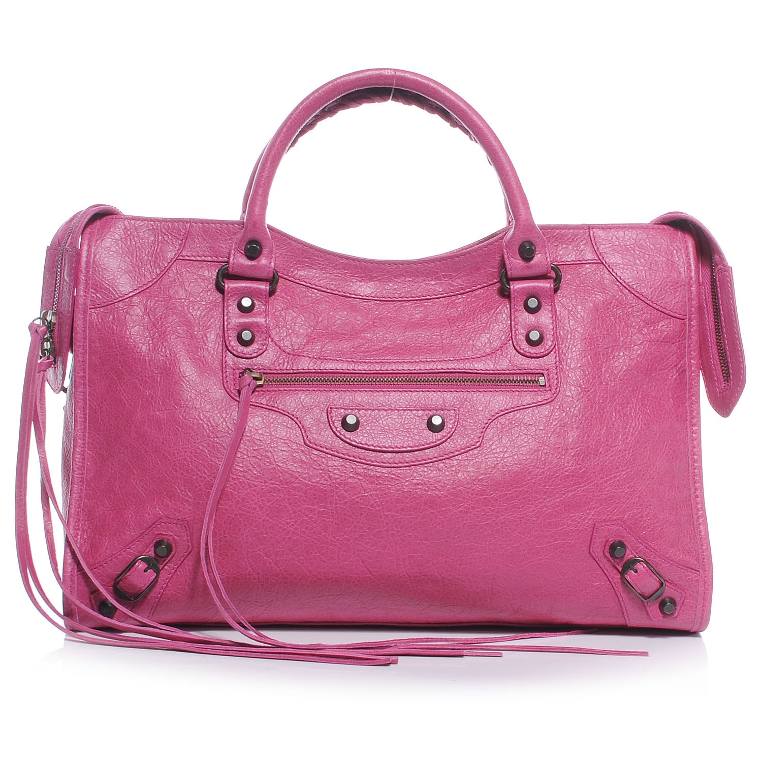 Balenciaga Agneau Classic Hardware City Cyclamen Fucsia 1 of 7