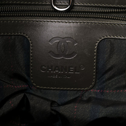 Chanel Nylon Quilted Small Coco Cocoon Tote Khaki 6 of 14