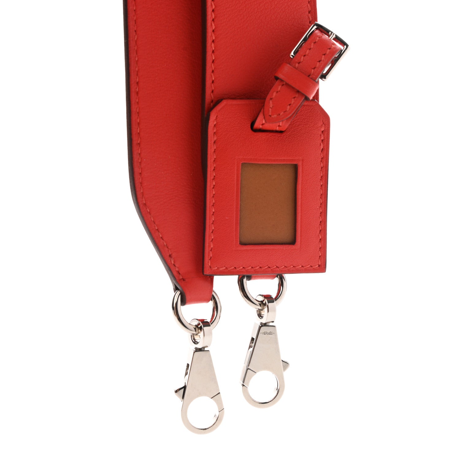 Hermes Swift 40mm Etiquette Shoulder Strap Capucine 3 of 5